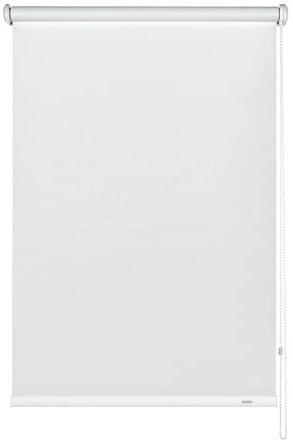 Gardinia 6390082180 Seitenzug-Rollo Abdunklung, abdunkelnd, Blickdicht, 82 x 180 cm, weiß