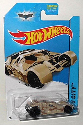 2014 Hot Wheels Hw City 63/250 - Batman Batmobile Tumbler Camouflage (Tan)
