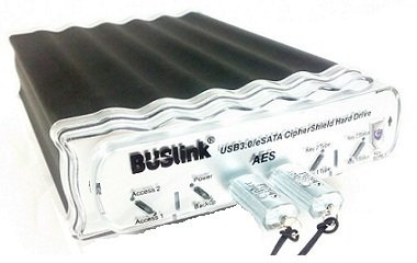 Buslink CipherShield Dual Key USB 3.0 512-bit Encrypted Disco Duro Externo 10000 GB Negro - Discos Duros externos (10000 GB, 3.5, 3.0 (3.1 Gen 1), Negro)