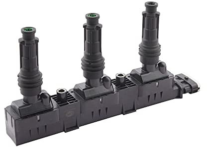 HELLA 5DA 358 000-351 Zündspule - 12V - 5-polig - Blockzündspule - geschraubt