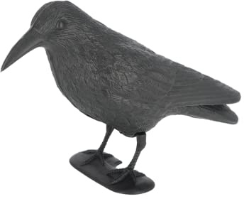 Esschert Design Vogelschreck Krähe, schwarz, 12.9 x 36.2 x 22.2, FY18