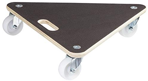 WAGNER Transporthilfe MM 1155 I 54 x 54 x 54 x 11 cm - Tragkraft 200 kg - für schwer beladene Kisten & Möbel I Ergo-Tragegriff I rutschfeste Oberfläche I FSC®-Zertifiziert - 20115501