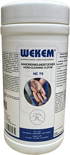 Wekem HC-75 handrengöringsdukar