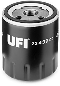 UFI Filters, Filtro de Aceite 23.439.00, Filtro de Aceite de Recambio, Apto para Coches, Apto para Modelos Citroen, Fiat, Ford, Lancia, Opel, Peugeot, Suzuki, Toyota y Vauxhall