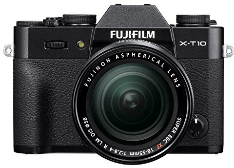 Fujifilm X-T10 Appareil Photo Hybride Ecran LCD 3 (7,62 cm) 16,3 Mpix Kit Boîtier Noir + Objectif XF 18-55 mm