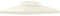 HOMCOM Toit de Remplacement pour Gazebo de Jardin Toile de Rechange pour Pavillon Tonnelle Tente Polyester Haute Densité Imperméabilisé 180 g/m² 3 x 4 m crème