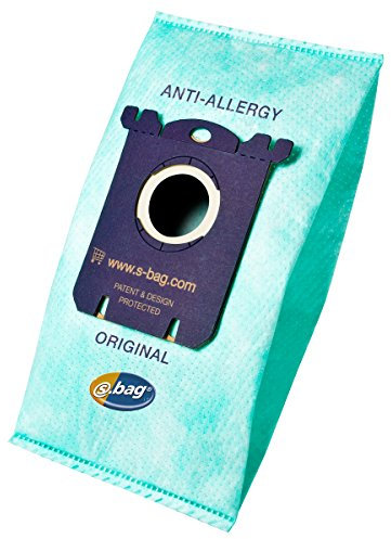 Electrolux 900166035 E206B s-bag Anti-Allergy Set 4 Sacchetti per Aspirapolvere, Sintetico, Anti Allergia