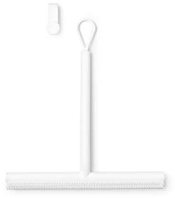 Brabantia Renew Collection Rasqueta limpiacristales para Ducha, Blanco, One Size