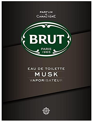 BRUT - Eau De Toilette Vaporisateur Musk 100Ml - Lot De 3