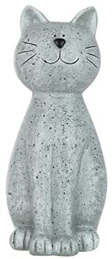 J-Line Katze Poly GRAU Large
