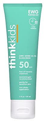 Thinksport Kid's Safe Sunscreen SPF 50+, 3oz