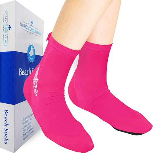 Nordic Essentials Beach Socks 1p (Medium, Pink)