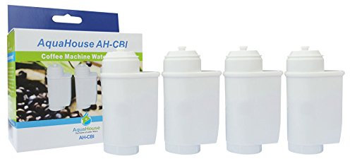 4x AquaHouse AH-CBI kompatibel Wasserfilter für Kaffeevollautomat von Bosch, Neff, Siemens, Gaggenau, VeroBar