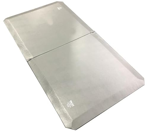 Skil-Care Safe-Side Bi-Folding Fall Mat, 68 x 36 x 1, Shock Absorbing Foam with Beveled Edges, Anti-Slip Design, Heat-Sealed Vinyl Cover, 911577
