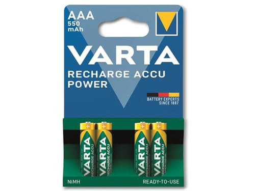 Varta Ready2Use HR03 Micro (AAA)-Akku NiMH 550 mAh 1.2V 4St., grün