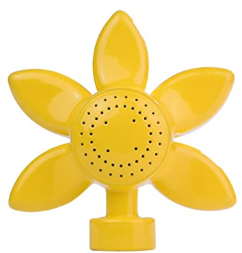 glorden Blume Design Circular Spot Sprinkler gelb