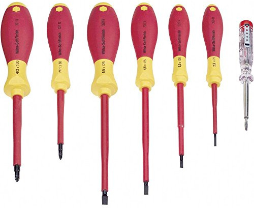 Wiha 23710 XX320-NK7-VDE Schraubendreher-Set 7teilig Schlitz, Kreuzschlitz Phillips