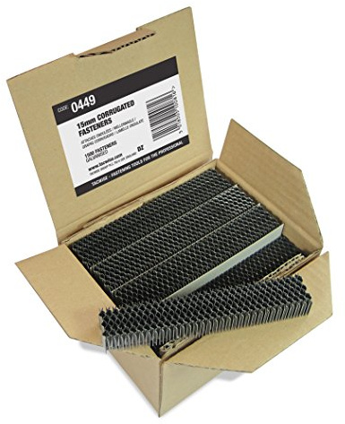 Tacwise 0449 15 mm Verzinkte Wellennägel, 1500 Stück