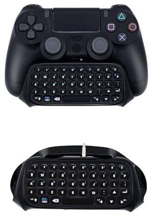 Mcbazel PS4 Tastatur Gaming Controller Keyboard Bluetooth Chatpad Kompatibel mit PS4/ PS4 Slim/ PS4 Pro Controller