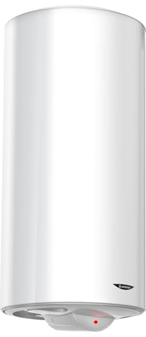 Ariston SAGEO 200 L - Chauffe-eau Électrique Vertical Mural 200L - Ø560mm - Résistance Stéatite Anticalcaire - Installation en eaux dures - NF Performance 2** - Conçu pour être installé en France
