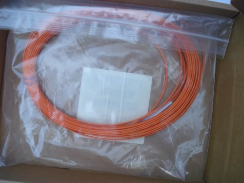 Cavo in fibra ottica duplex multimodale da 15 metri (50/125) - LC a LC - arancione