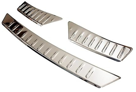 Fahrzeugspezifischer Ladekantenschutz mit Abkantung Edelstahl Chrom