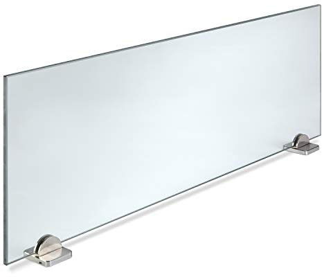 stauraum Spritzschutz Halterung ohne Bohren Herd Kochinsel mit Glasplatte 90cm Breite