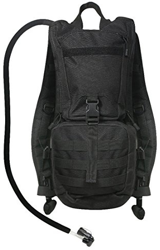Black Military Rapid Tactical Trek Hydration Pack