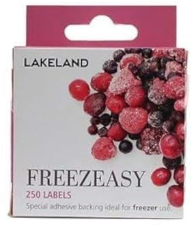 Lakeland Freezeasy Peel Off Freezer Labels, 2.5cm x 4cm, White - Pack of 250