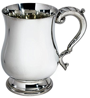Wentworth Pewter - Georgian Pewter 1 Pint Tankard (Georgian Tankard)