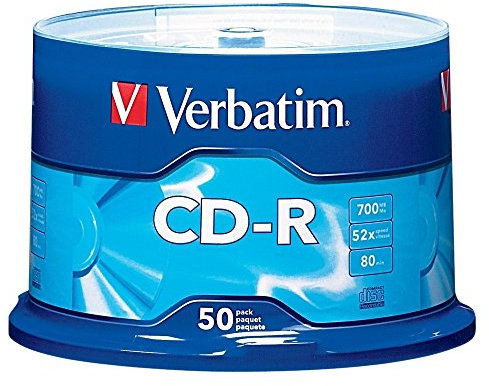 Verbatim Standard 120 mm CD-R vierges CD-R 700 MB, 52x boîtier pour pastel
