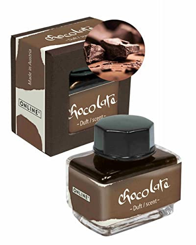 Online Schreibgeräte 17062/3 - Tinta de los sentidos con fragancia, color marrón