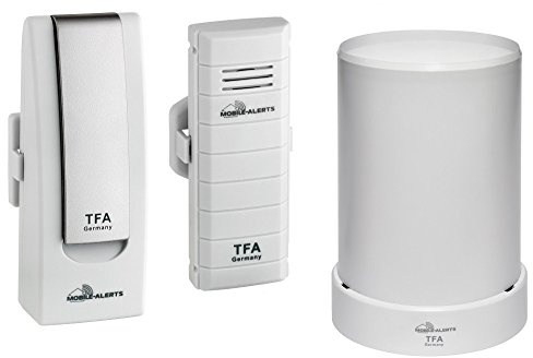 TFA-Dostmann WeatherHub Starterset mit Regenmesser TFA 31.4001.02 + 30.3306.02 Temperatur Regenkontrolle
