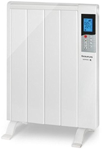 Taurus Rabat - Emisor térmico (600 W, 4 elementos, temporizador digital, sin fluidos)