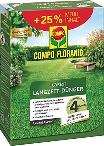 Compo 17386 Floranid Rasen-Langzeitdünger 3,75 kg