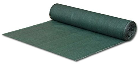 Bradas Windschutzplane 1 x 50 Meter 135g/m², Sichtschutz Zaunblende Windschutz Tennis