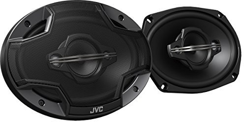 JVC CS-HX6949 15 x 23 cm 4-Wege-Koaxial-Lautsprecher (600 Watt) schwarz