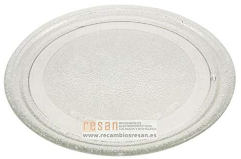 LG / Goldstar - Plato Giratorio para microondas (24,5 cm, sin lengüeta Central)