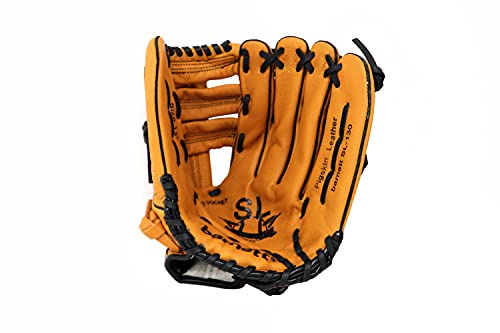 BARNETT SL-125 REG Gant de Baseball Cuir Pigskin Leather, Marron (REG (se Porte à la Main Gauche))