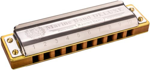 HOHNER Mundharmonika, Marine Band - Deluxe, Bb