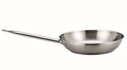 Kelomat, 1818-318, Edelstahl-Bratpfanne PROFI ohne Deckel, Durchmesser 32 cm, Induktion