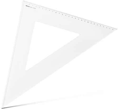 Aristo AR4530F triangel 45° med fasett