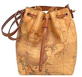 Alviero Martini 1a classe D0826000 Borsa a tracolla, Donna, Multicolore (Naturale)