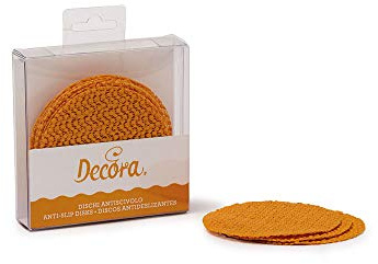 DECORA 9260250 10 Anti-Slip Disks Ø 9 Cm