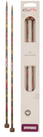 KnitPro - Ferri Diritti da Maglia in Legno, 40 cm, 5,0 mm