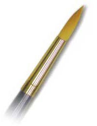 Royal Economy Gold Taklon Round Brush - Artist Paint Brush - R25-8 - by Nowells