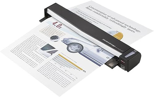 Fujitsu ScanSnap S1100i 600 x 600 DPI CDF + Sheet-fed scanner Negro A4 - Escáner (216 x 360 mm, 600 x 600 DPI, 7,5 s/página, Escala de grises, Monocromo, CDF + Sheet-fed scanner, Negro)