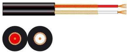 Bobina Cavo Audio parallelo Fonestar ce-60-ne 2 x 0.36 MM 100 M