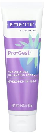 Pro-Gest, Balancing Cream, Fragrance Free, 4 oz (112 g), Emerita
