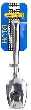 Gnali taglia unica in acciaio INOX 18/C arrosto molla con Expositor